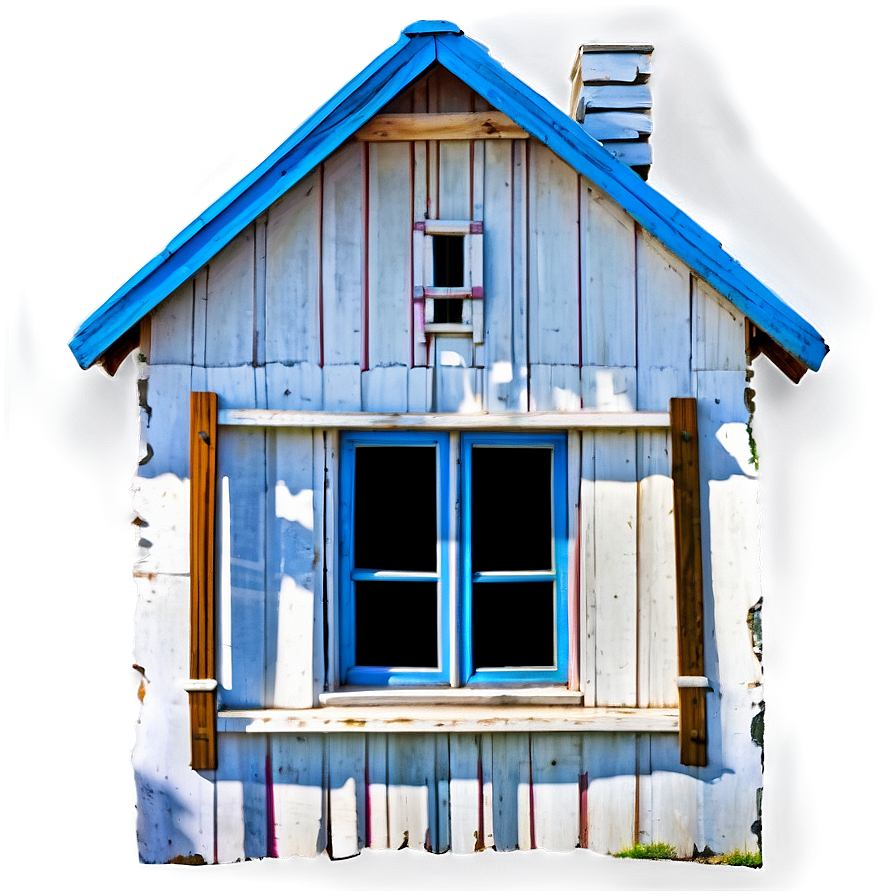 Weathered Cottage By The Sea Png Iao PNG Image