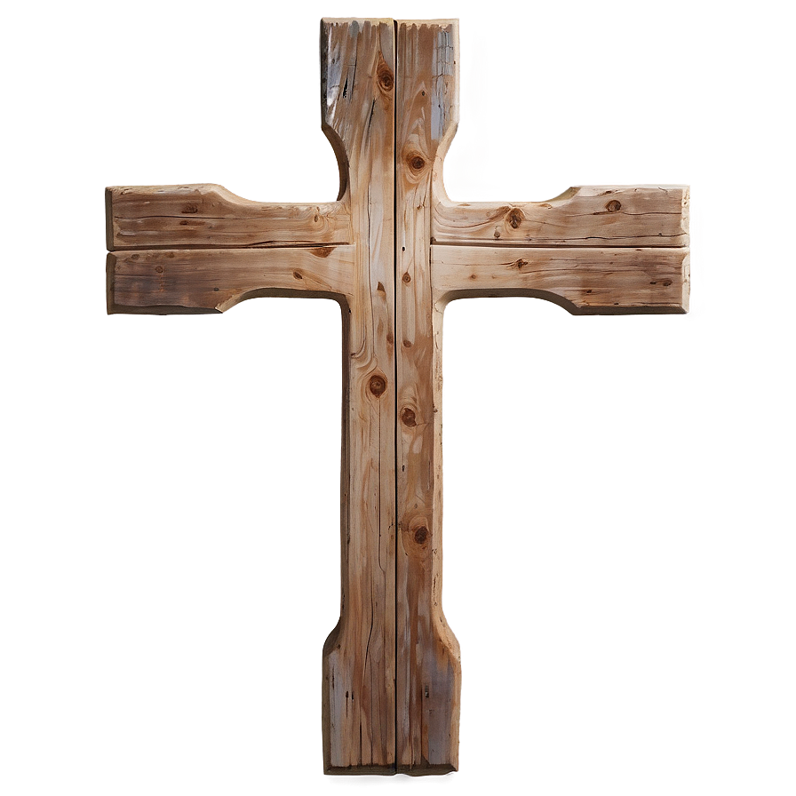 Weathered Wooden Cross Png 05252024 PNG Image