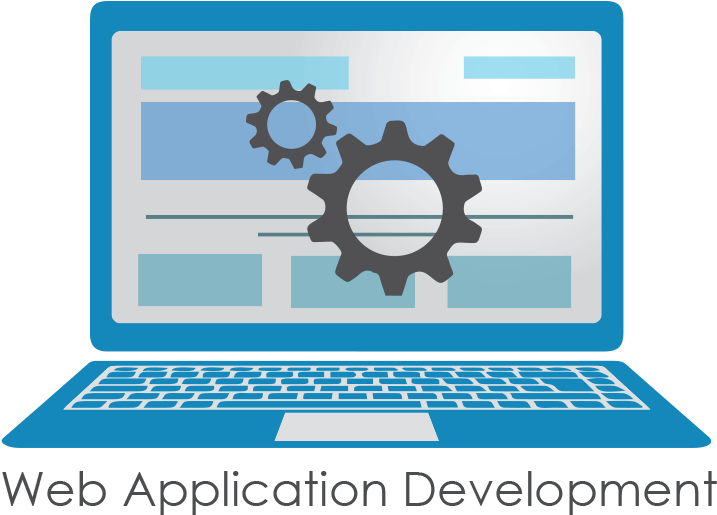 Web Application Development Concept PNG Image