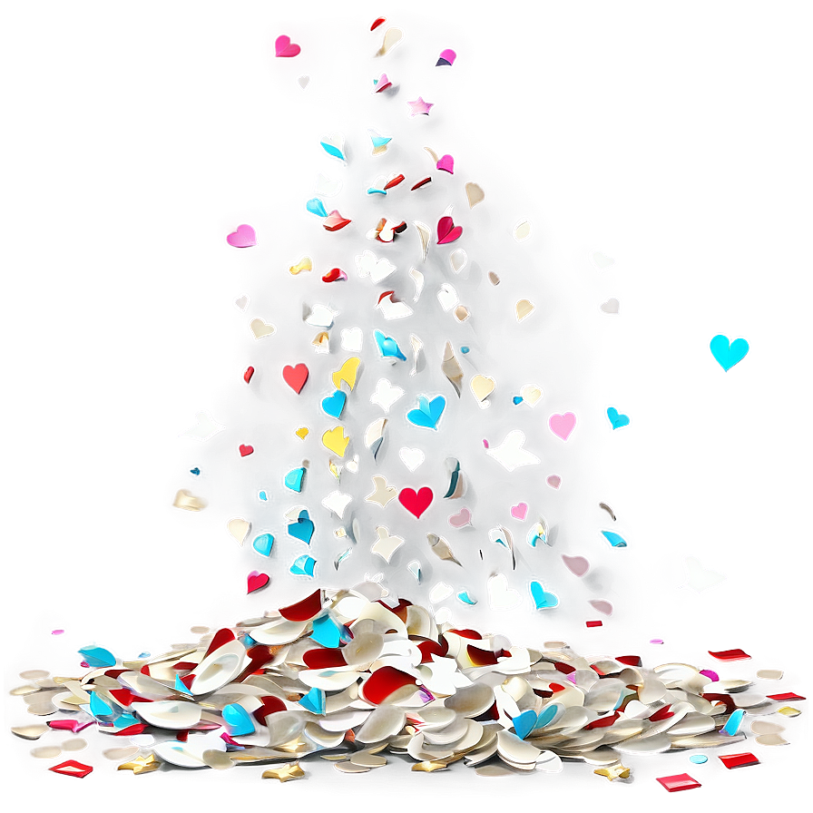 Wedding Confetti Png Rga86 PNG Image