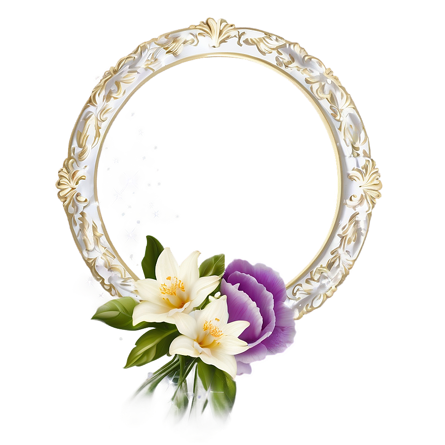 Wedding Frame C PNG Image