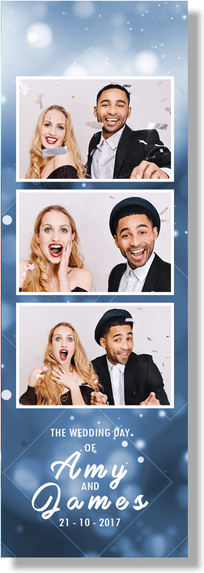 Wedding Photobooth Strip Amy James20171021 PNG Image