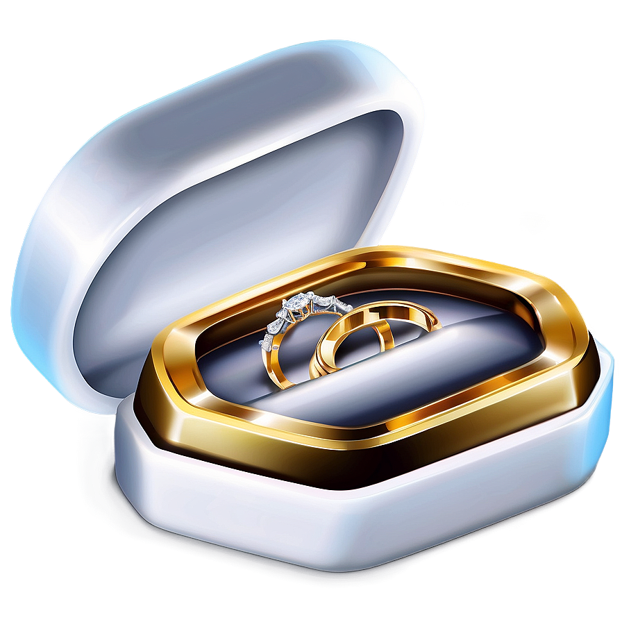 Wedding Ring Box Png Rpo PNG Image