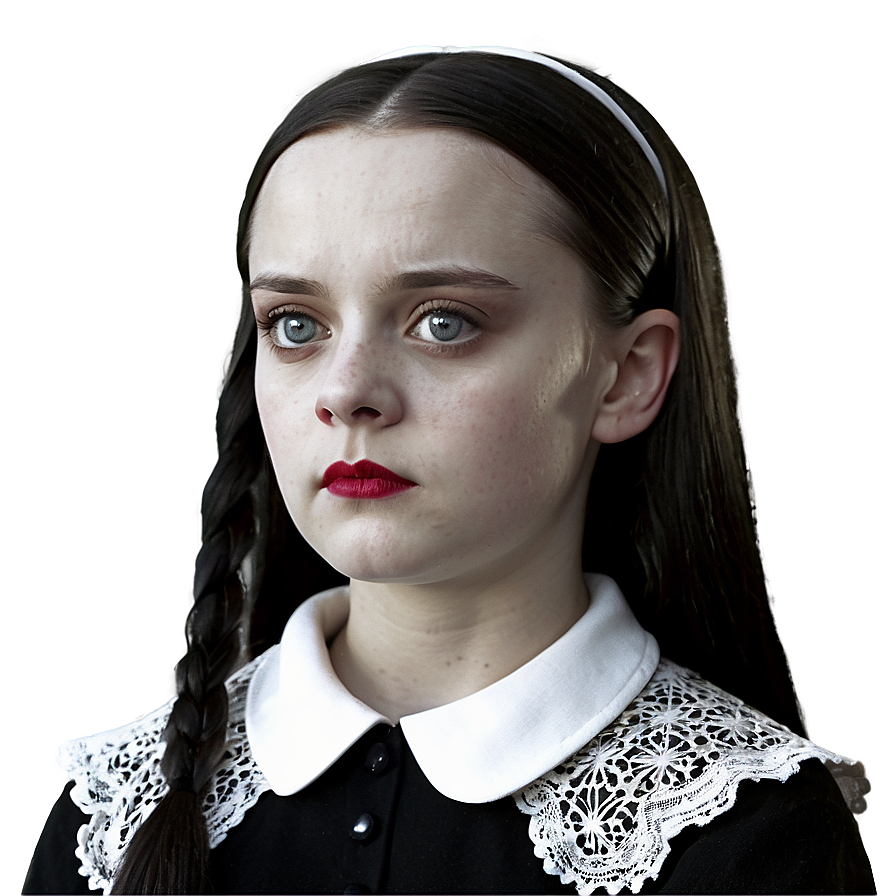 Wednesday Addams Full Moon Png 05232024 PNG Image