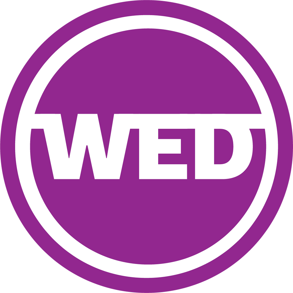 Wednesday Logo Purple Circle PNG Image