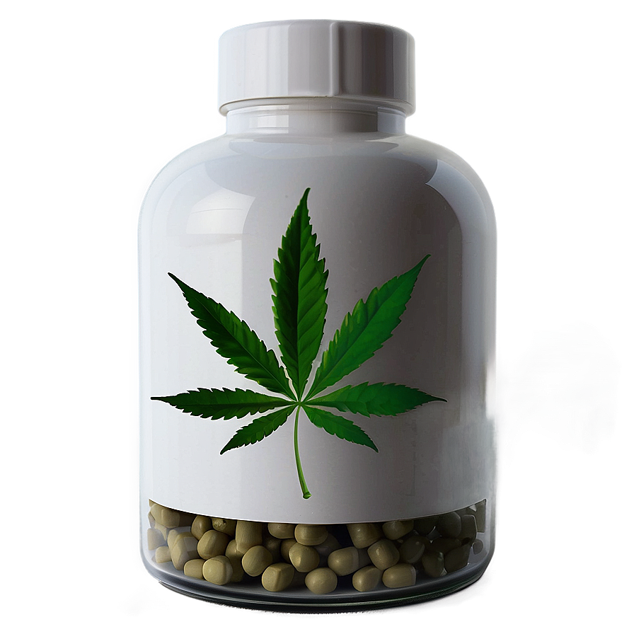 Weed In Prescription Bottle Png 18 PNG Image