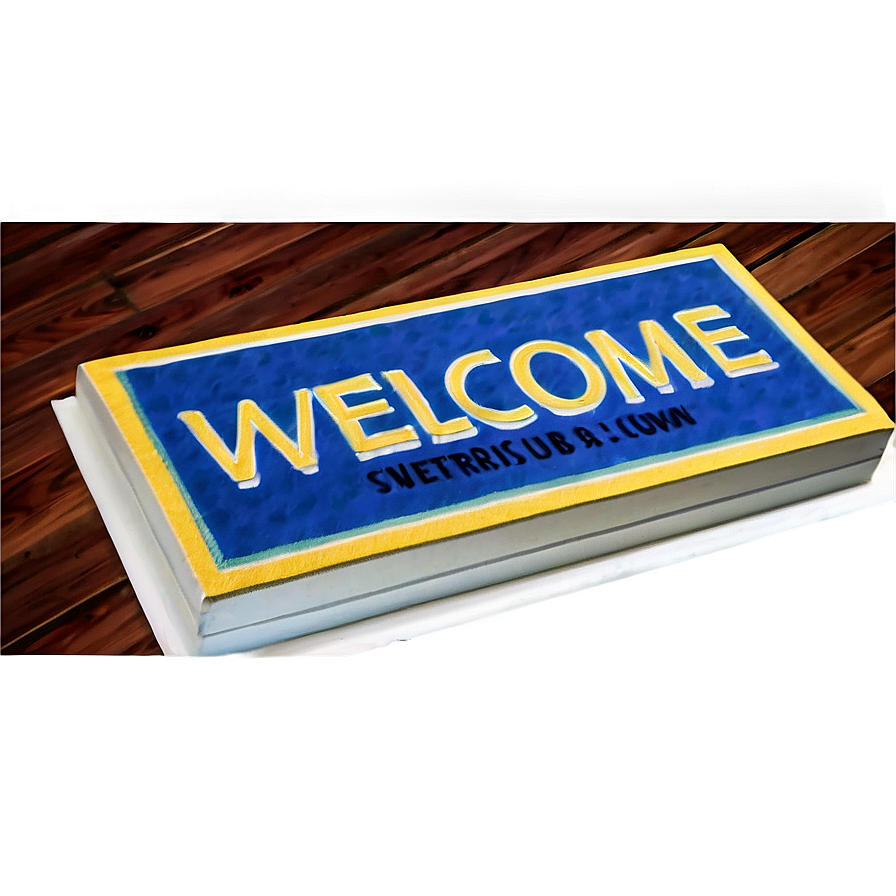 Welcome Door Mat Png 73 PNG Image