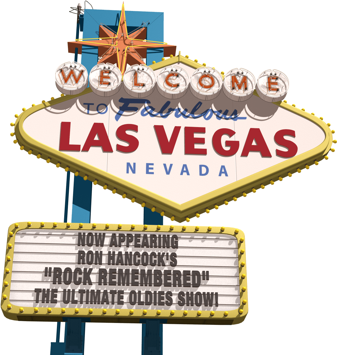 Welcometo Las Vegas Sign PNG Image