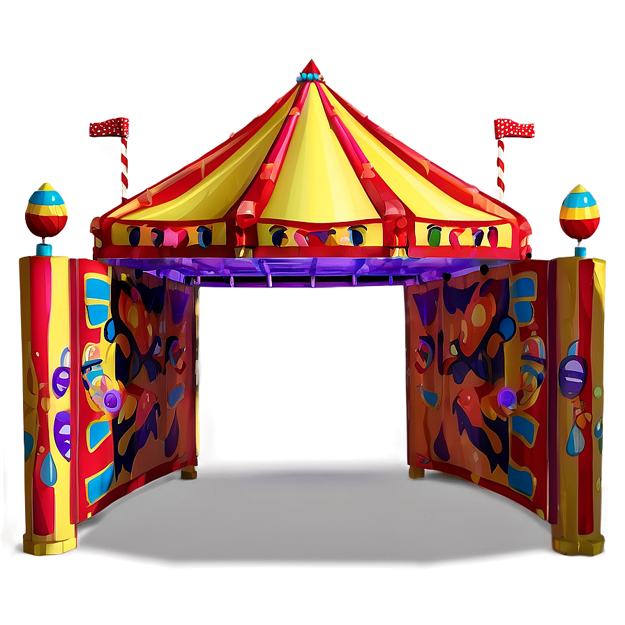 Welcoming Carnival Entrance Tent Png 34 PNG Image