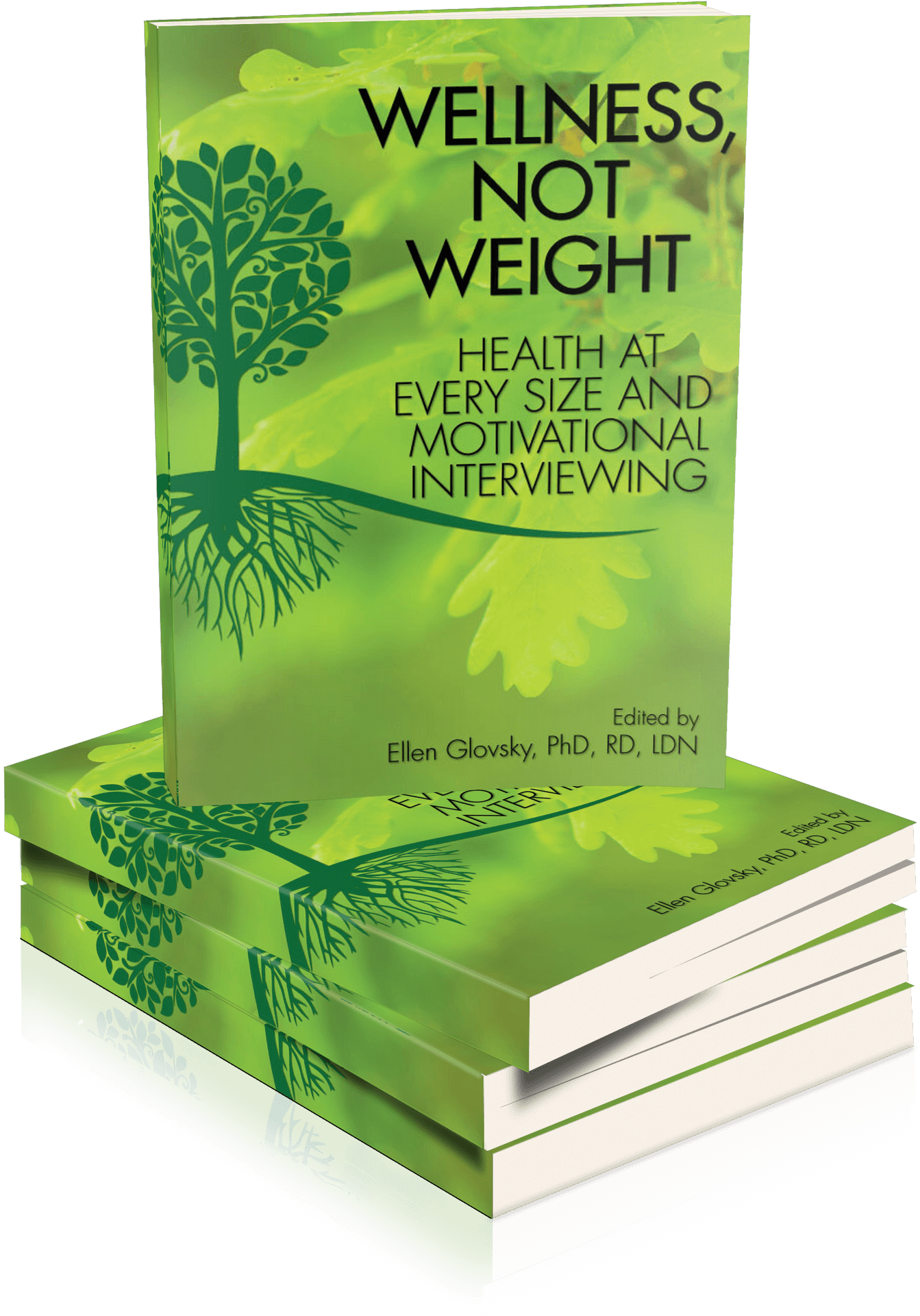 Wellness Not Weight Book Stack PNG Image