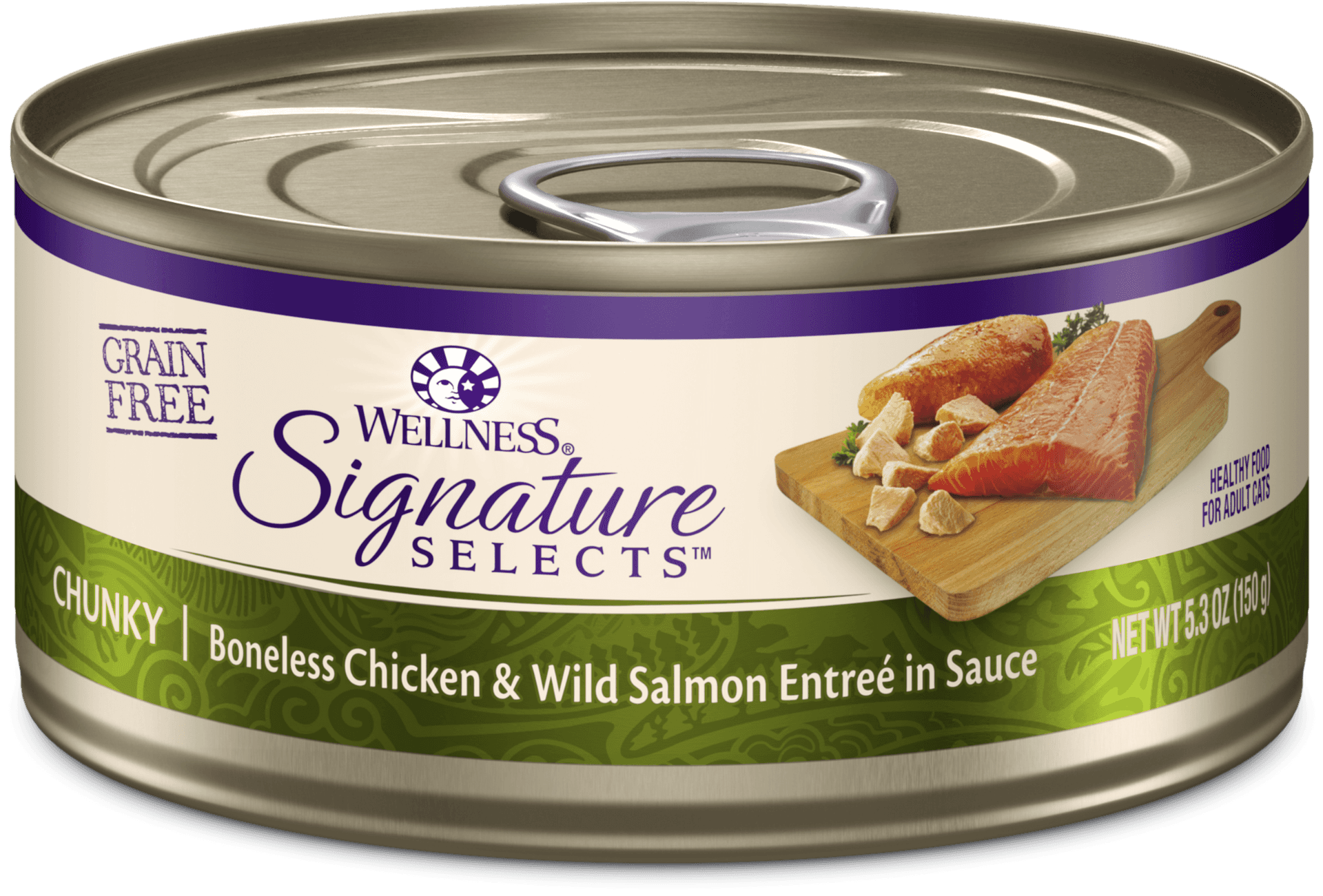 Wellness Signature Selects Cat Food Can PNG Image