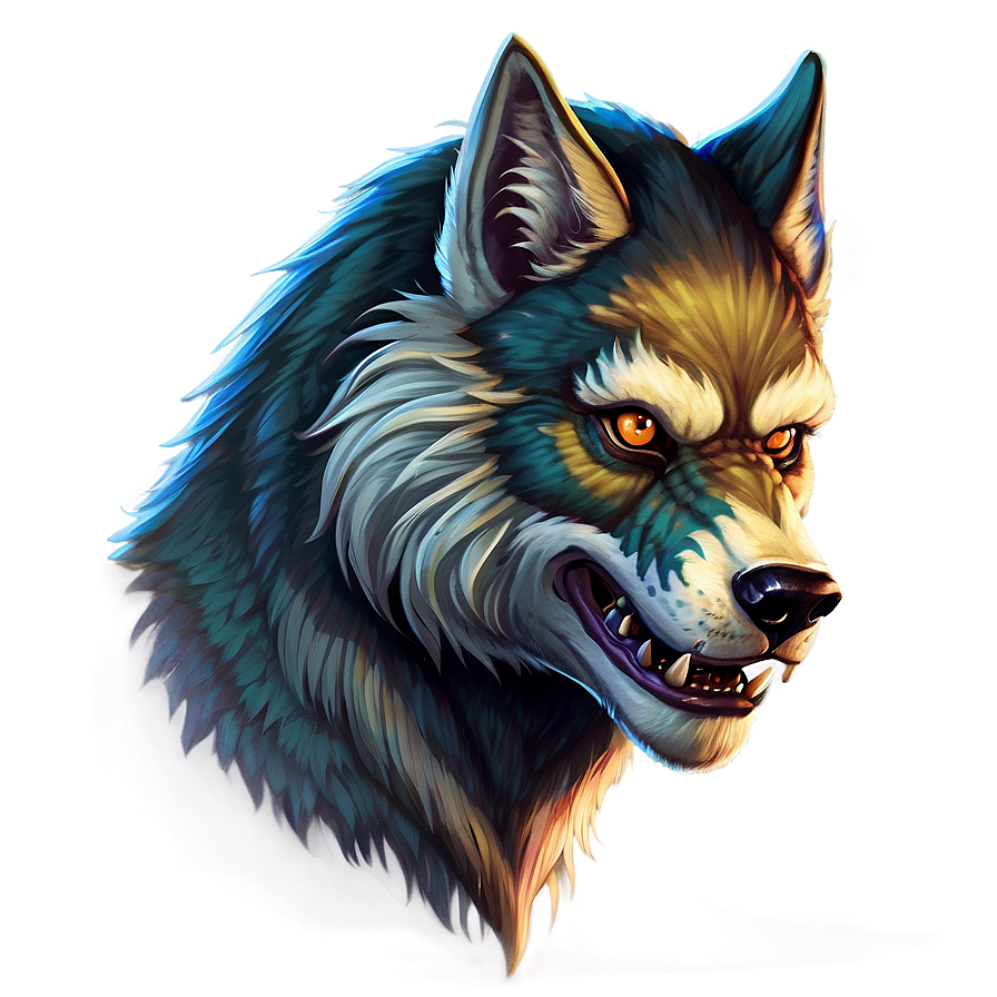 Werewolf Art Png Uyg75 PNG Image