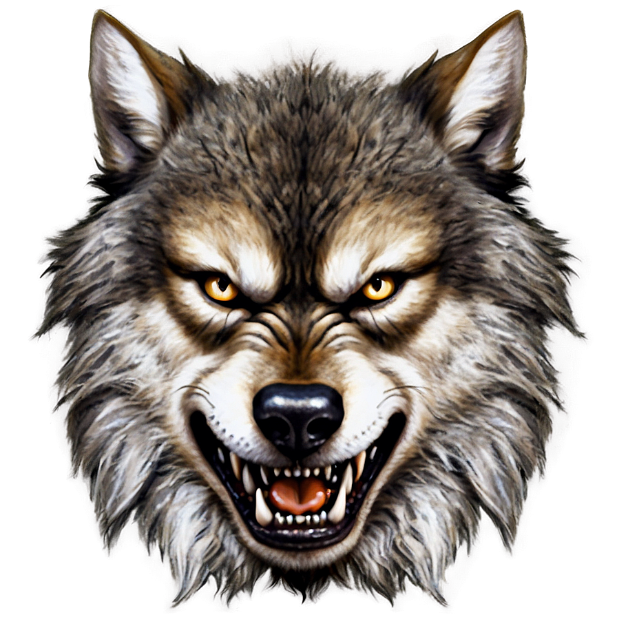 Werewolf Face Png Ibf25 PNG Image