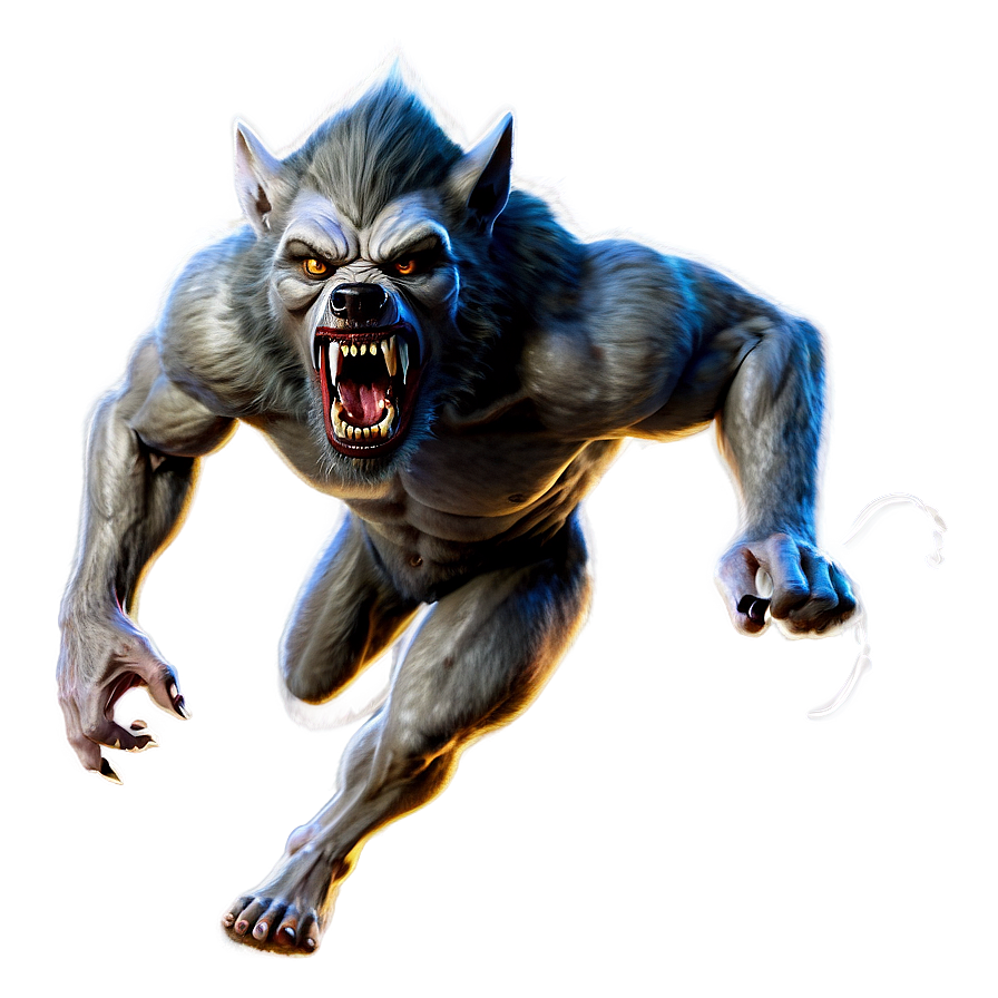 Werewolf Running Png Ydp95 PNG Image