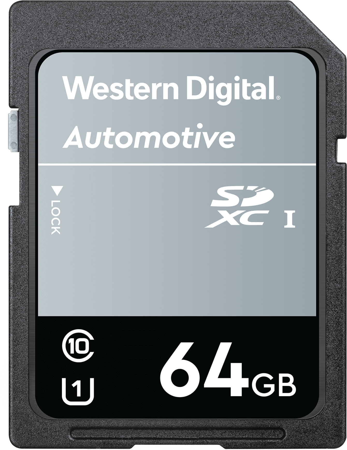 Western Digital Automotive S D X C64 G B Card PNG Image