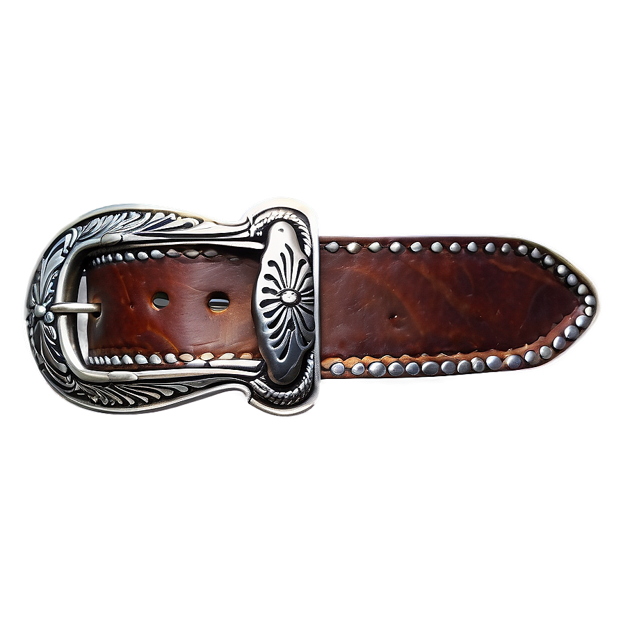 Western Style Belt Buckle Png Srs PNG Image