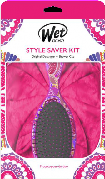 Wet Brush Style Saver Kit Packaging PNG Image