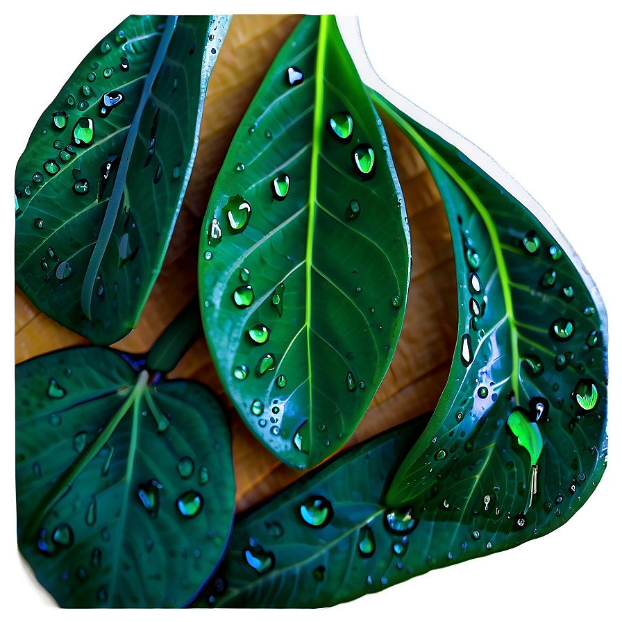 Wet Green Leaf Png Xhf58 PNG Image