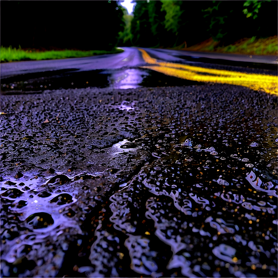 Wet Road Surface Png Qqx PNG Image