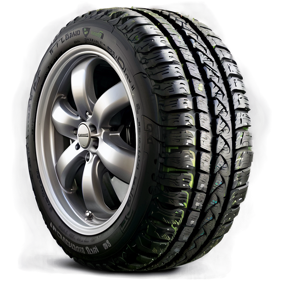 Wet Road Tire Tread Png Eql27 PNG Image