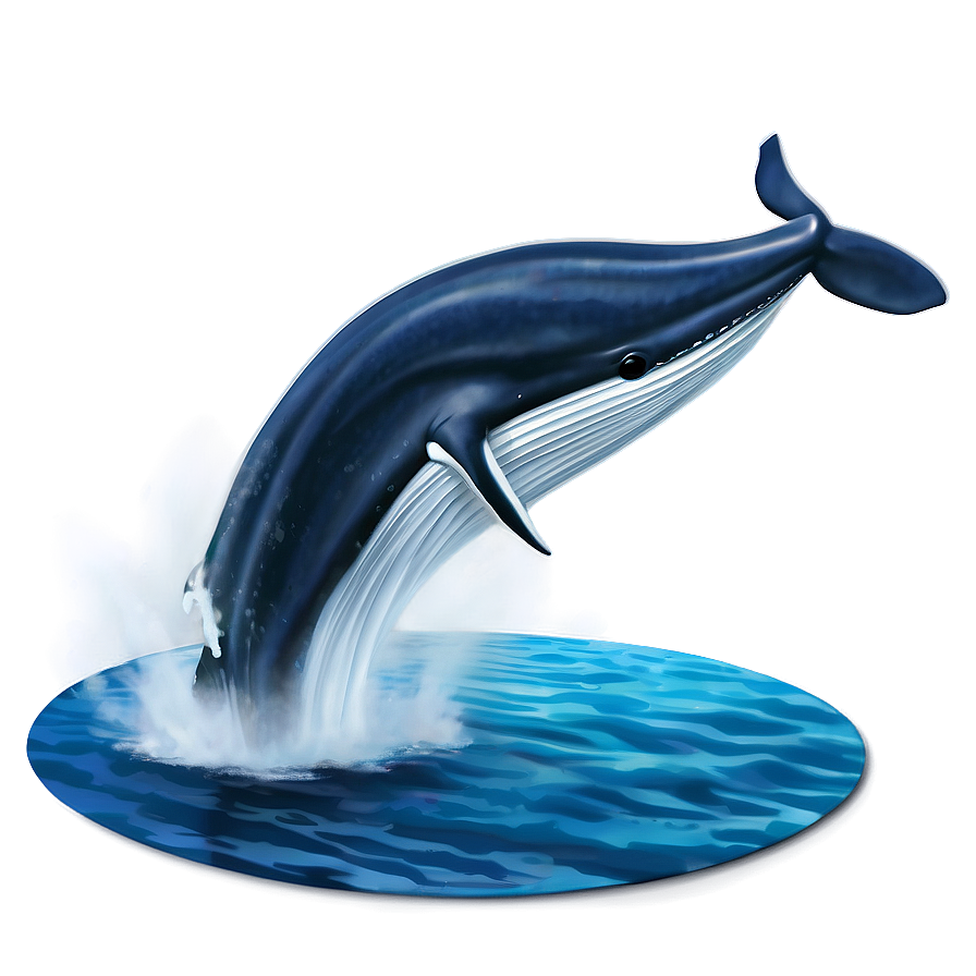 Whale In Ocean Png 05232024 PNG Image