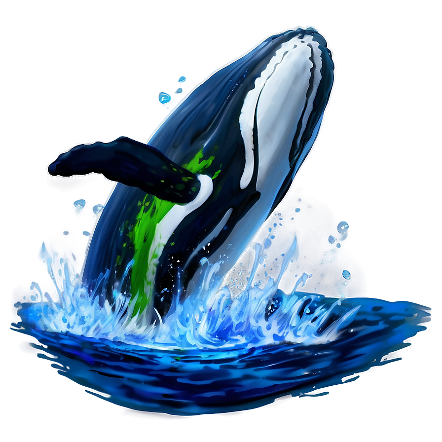 Whale Splash Png 86 PNG Image