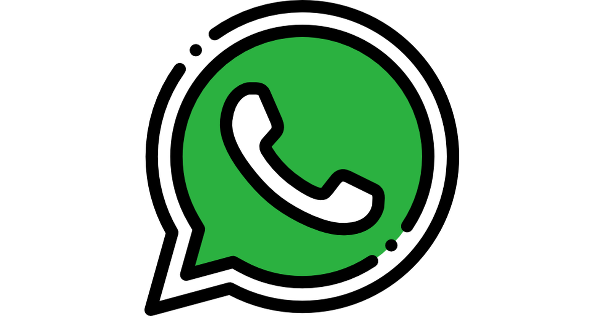 Whats App Logo Green Background PNG Image