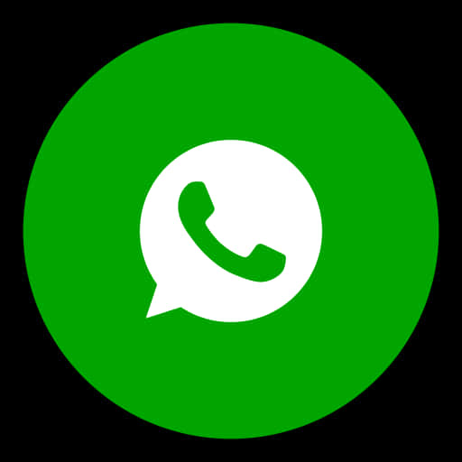 Whats App Logo Green Background PNG Image