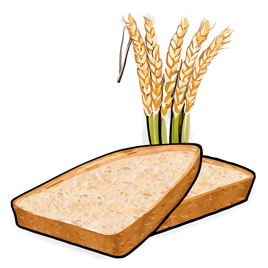 Wheat And Bread Png 37 PNG Image