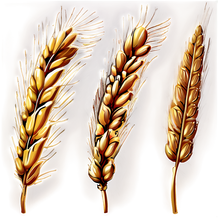 Wheat Field Sunset Glow Png 87 PNG Image