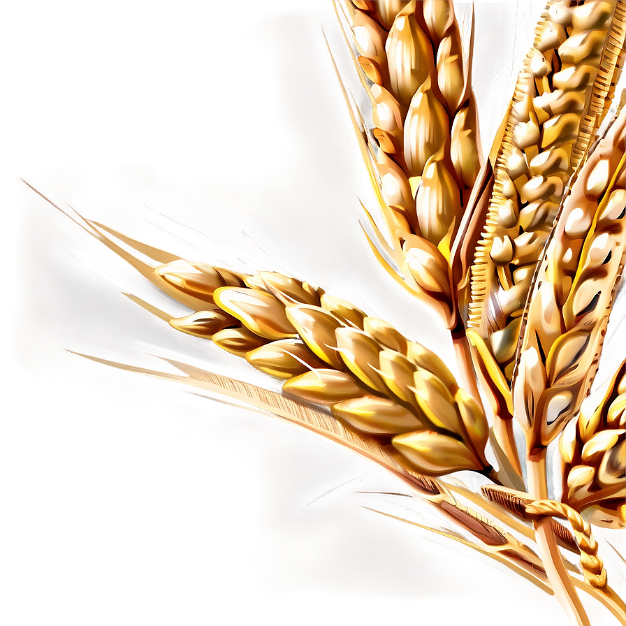 Wheat Grain Close-up Png Nov7 PNG Image