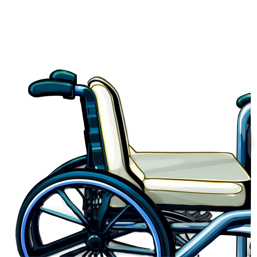 Wheelchair Side View Png Dge81 PNG Image