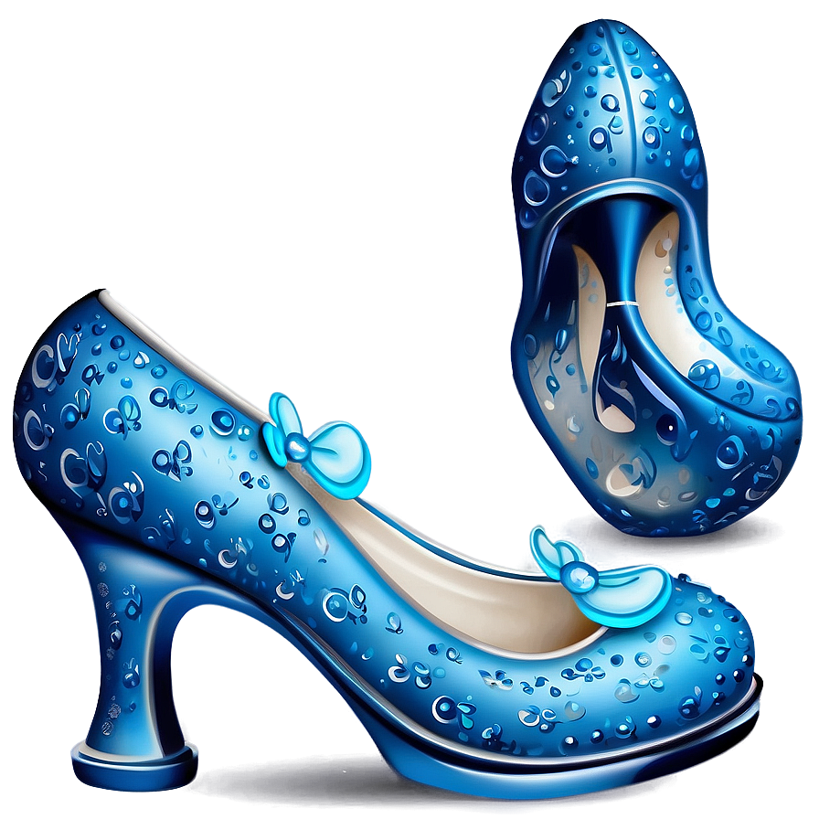 Whimsical Cinderella Slipper Png 06292024 PNG Image