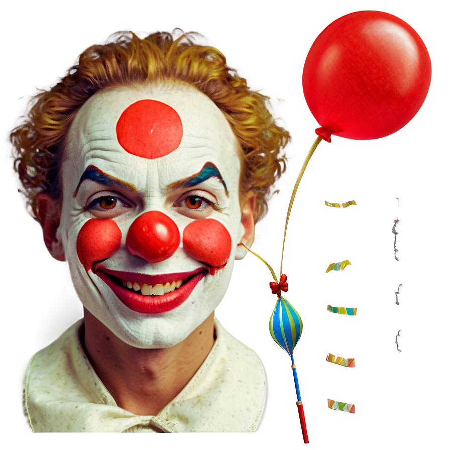 Whimsical Clown Nose Png 35 PNG Image