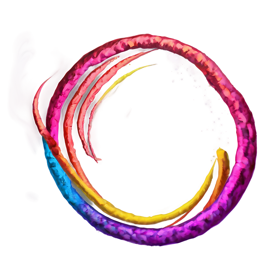 Whimsical Color Smoke Spiral Png Pjx73 PNG Image