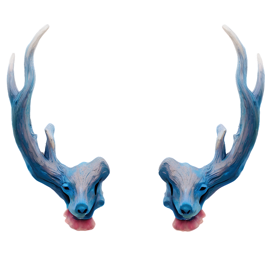 Whimsical Deer Antler Picture Png Vxr28 PNG Image