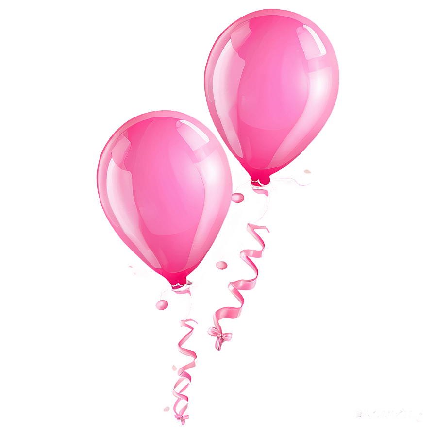 Whimsical Pink Balloons Dream Png Xlt43 PNG Image