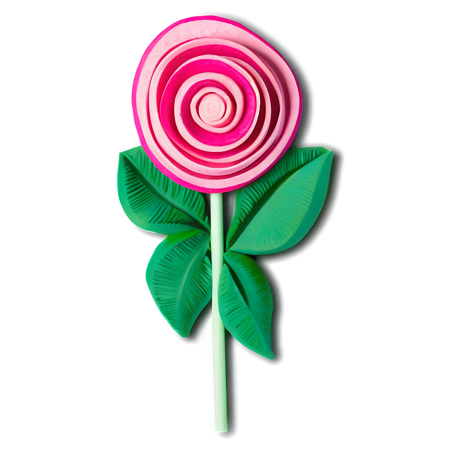 Whimsical Rolled Flower Creation Png Noj PNG Image