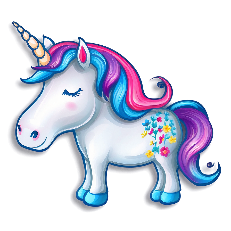 Whimsical Unicorn Clipart Png 13 PNG Image