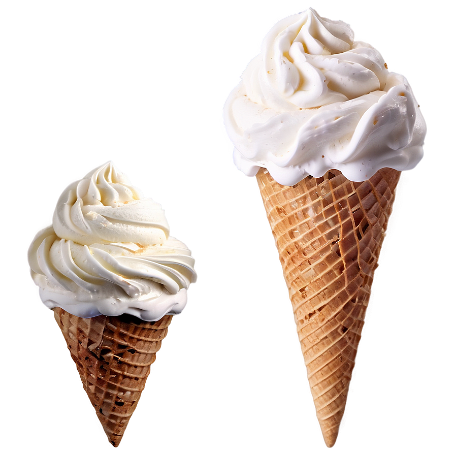 Whipped Cream Ice Cream Cone Png 84 PNG Image