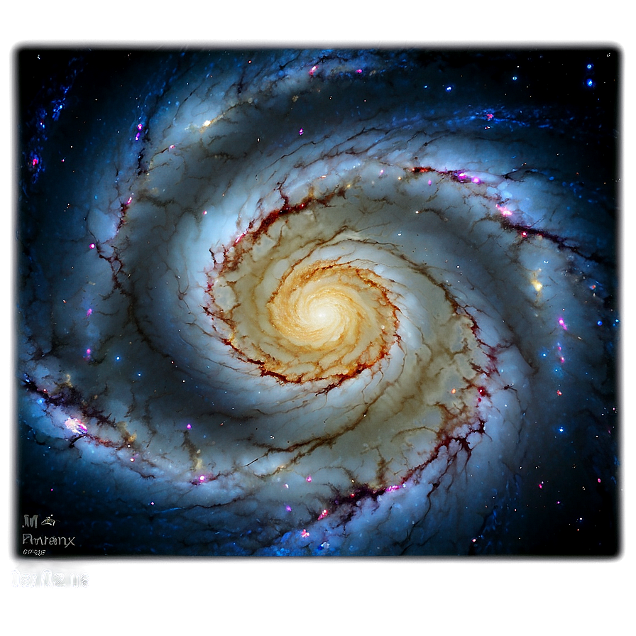 Whirlpool Spiral Galaxy Png Ola PNG Image