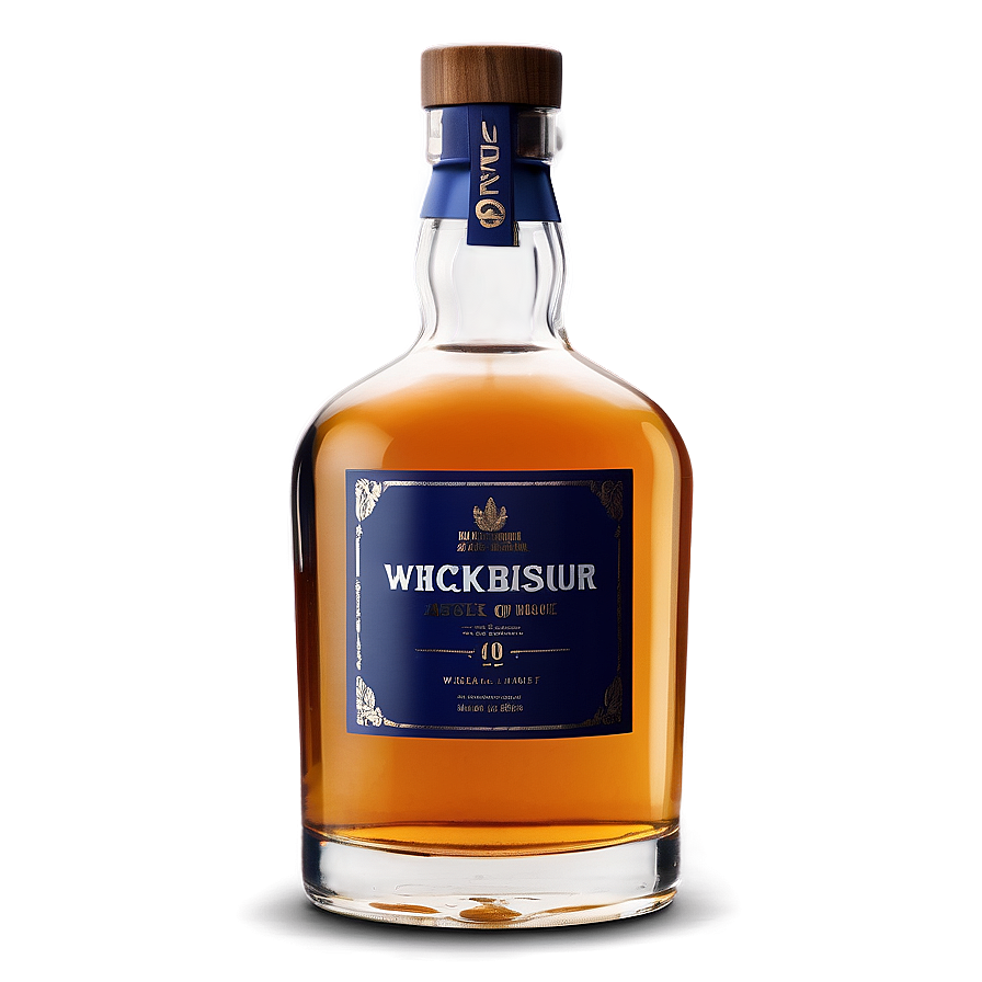 Whiskey Bottle Mockup Png 72 PNG Image