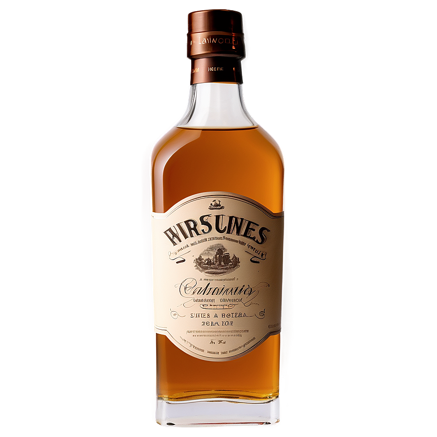 Whiskey Bottle Png Pmo PNG Image