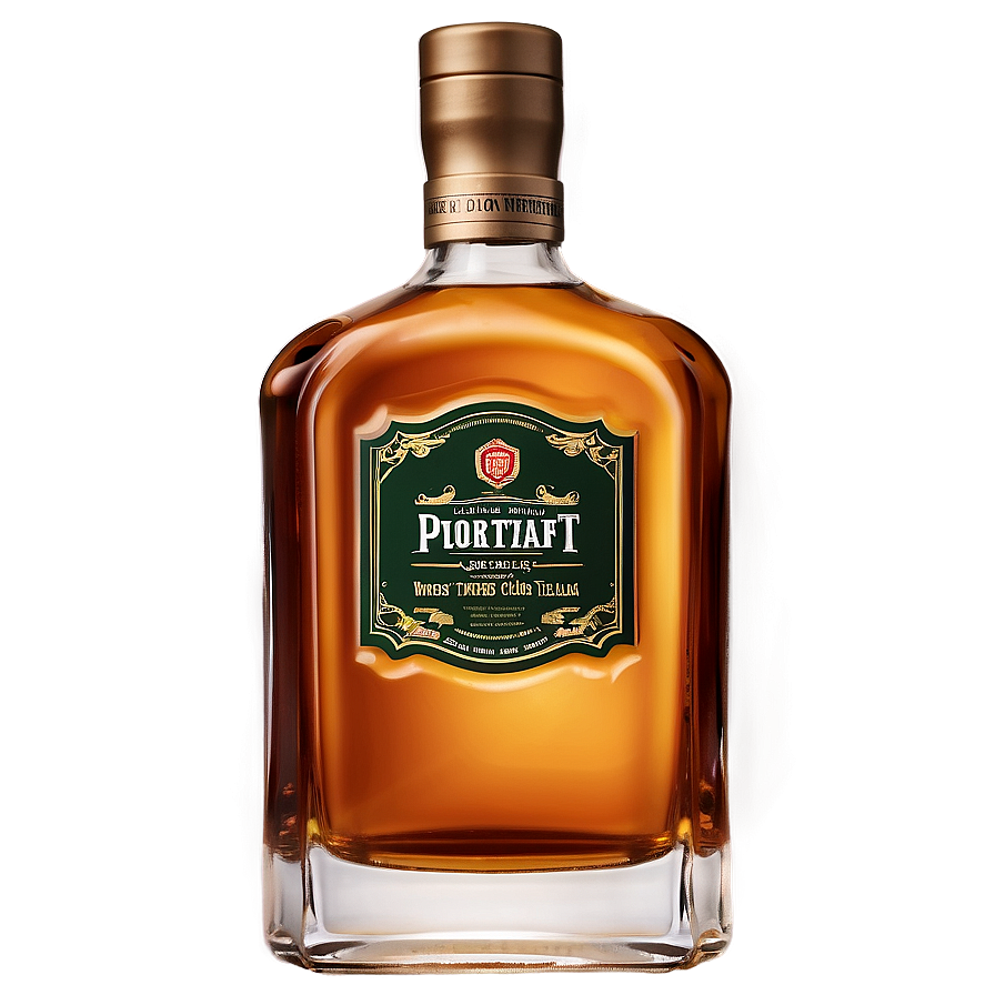 Whiskey Bottle Png Vch7 PNG Image