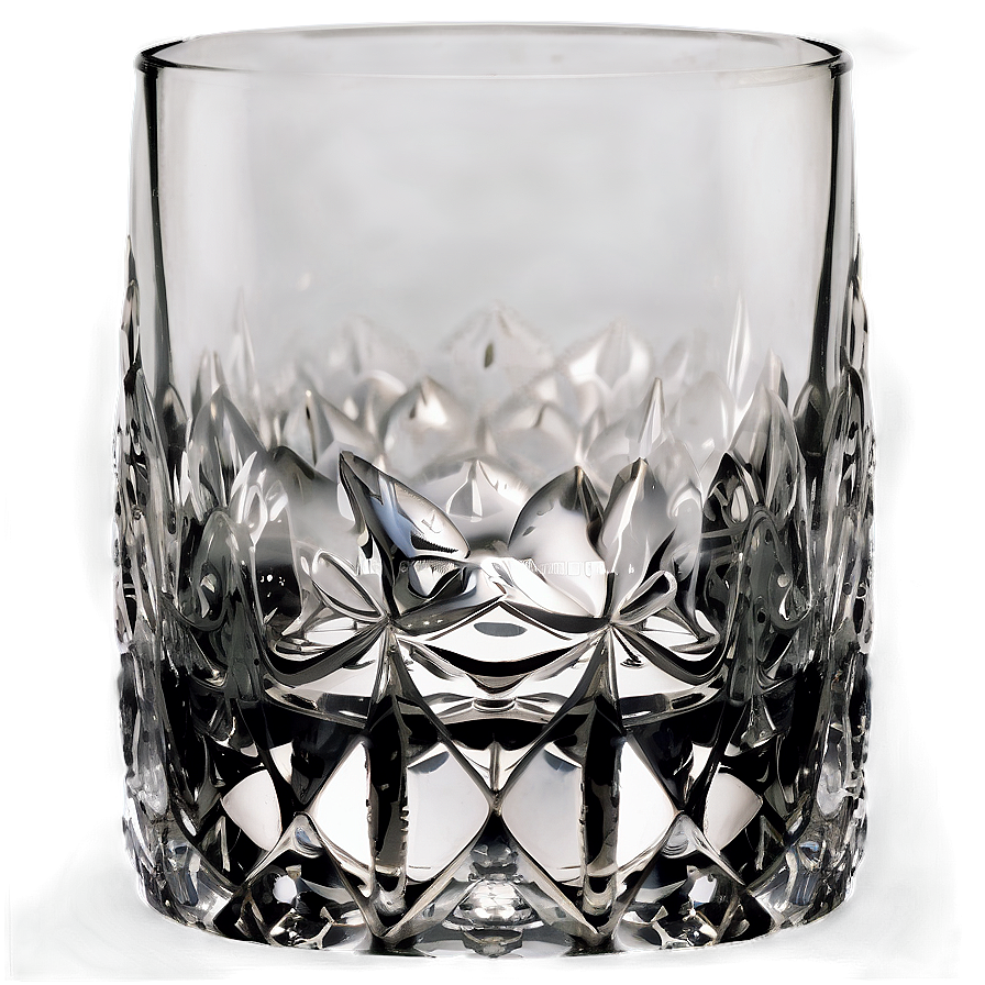 Whiskey Glass With Light Reflection Png 06132024 PNG Image