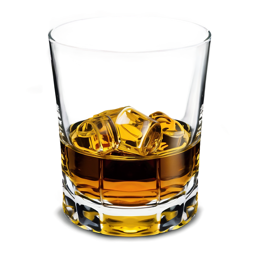 Whiskey Glass With Scotch Png 06132024 PNG Image