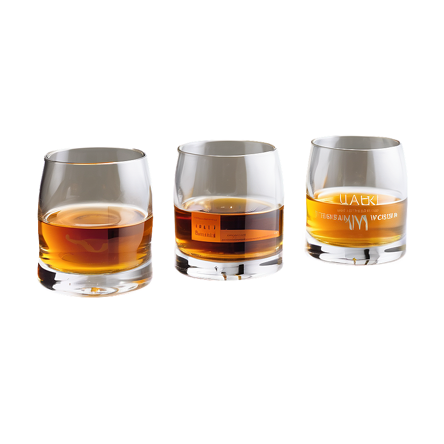 Whisky Flight Sampler Png 06262024 PNG Image