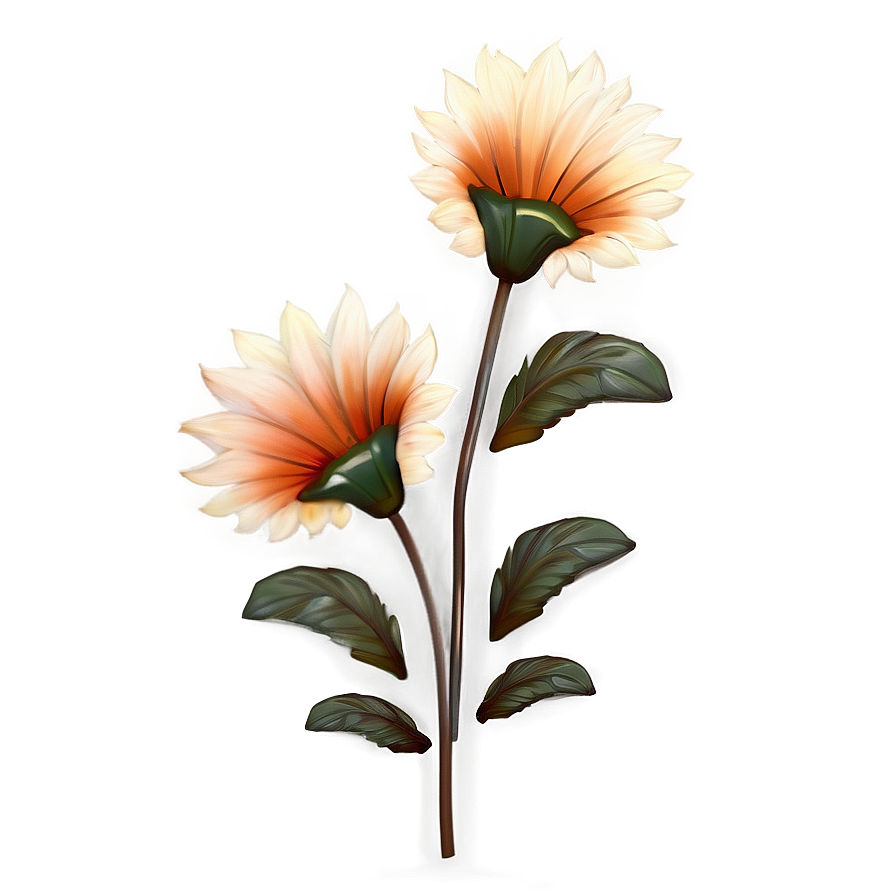 Whispering Fall Flowers Png Kjp PNG Image