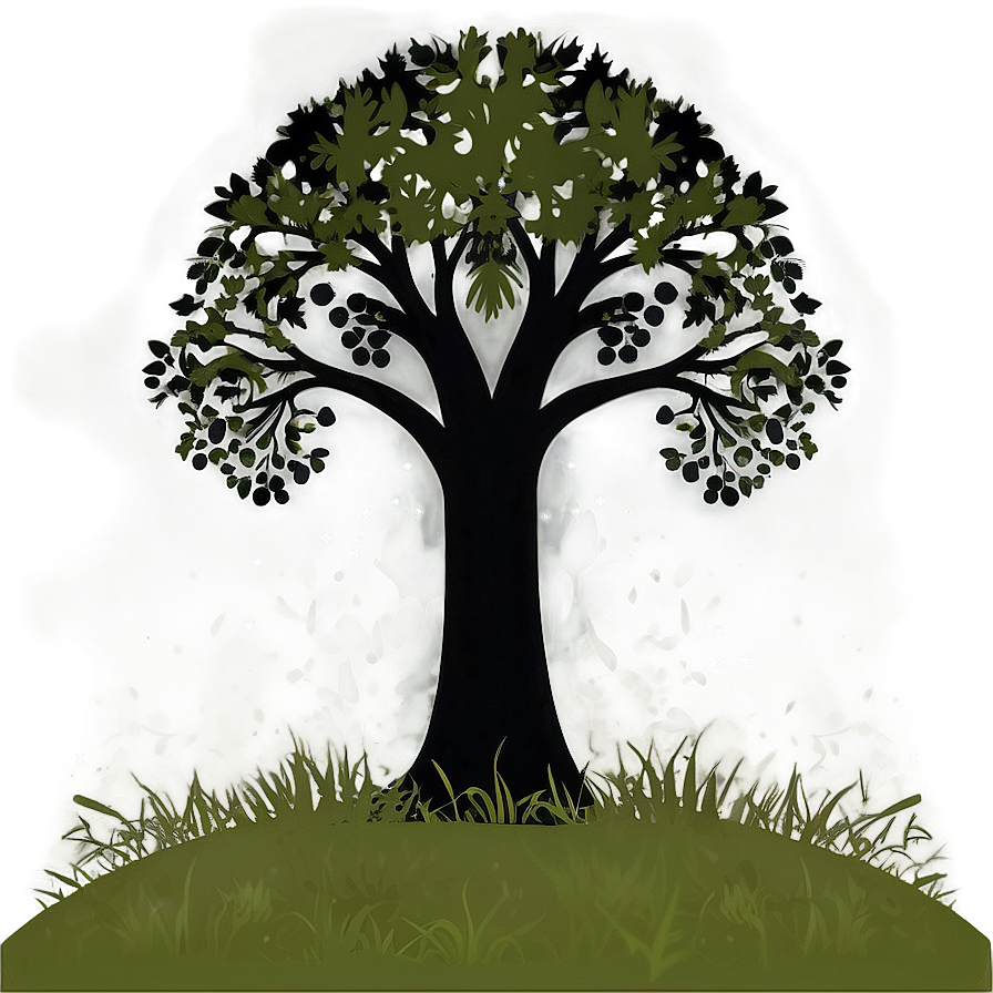 Whispering Forest Silhouette Png 06262024 PNG Image