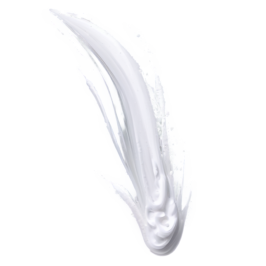 White Acrylic Brush Stroke Png 54 PNG Image